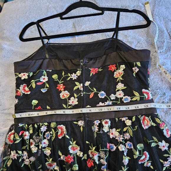 Spaghetti strap dress floral dress size 13 l.I - Picture 4 of 7
